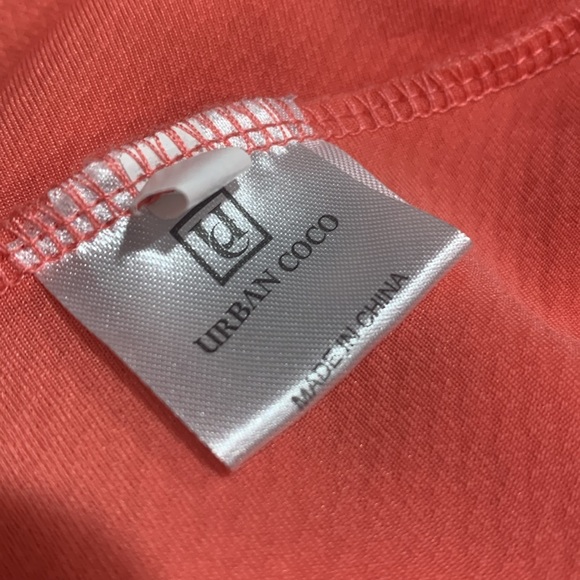 Urban Coco Bright Pink Circle/Skater Skirt - Picture 6 of 8